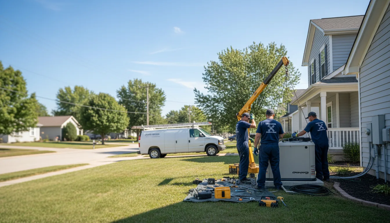 Generator Installation in Moline, KS near me